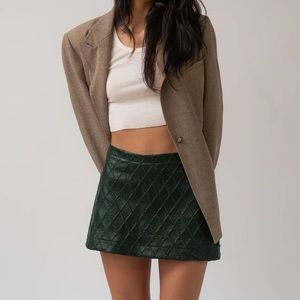 BYGIANNA LULU HUNTER GREEN MINI SIZE XS